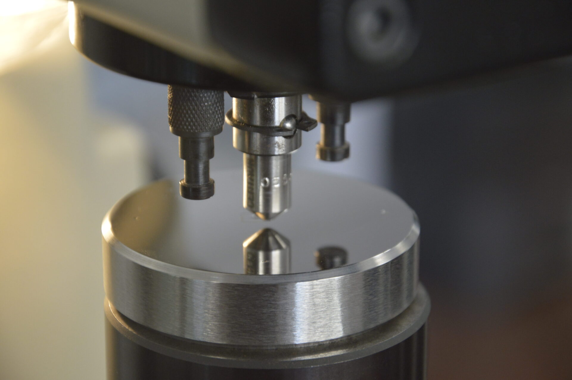 A hardness tester calibration ensures machines provide reliable results.